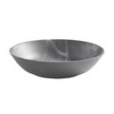 American Metalcraft Mix and Matte Collection Melamine Matte Finish Round Gray Marble Bowl, 24 Ounce