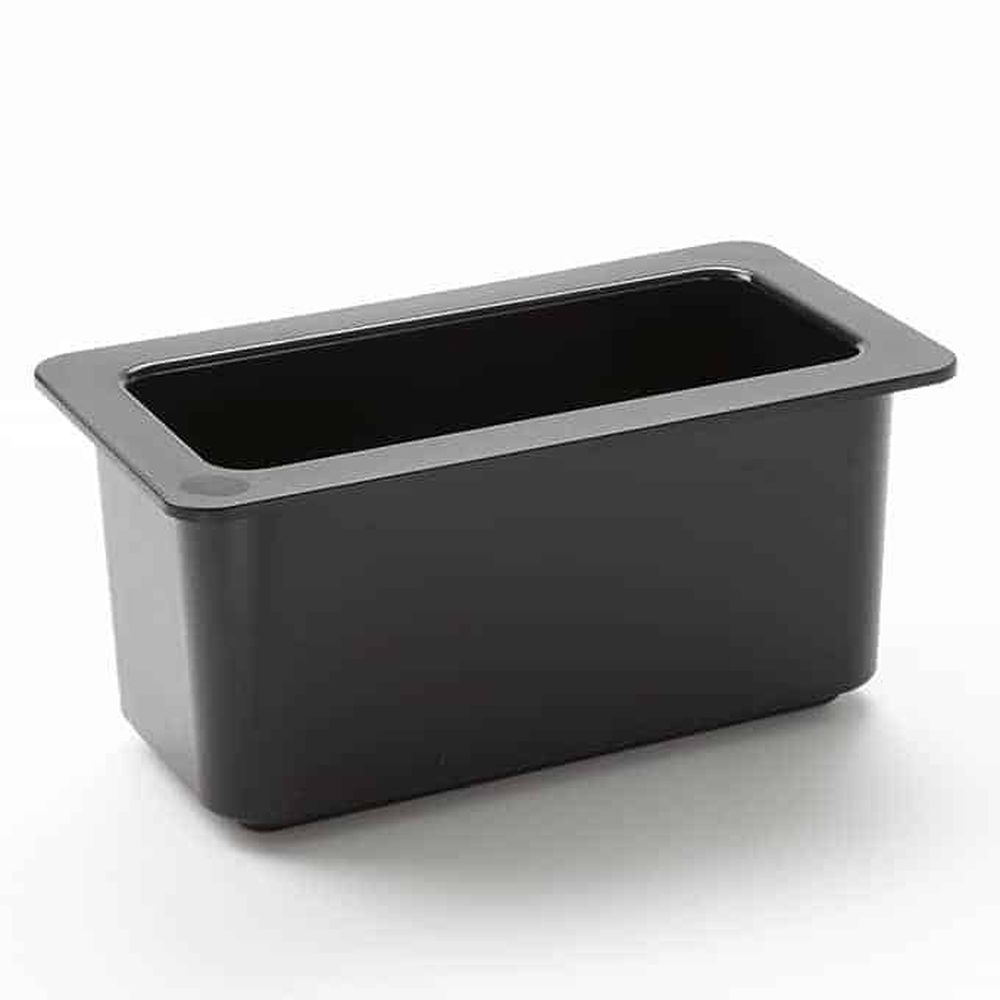 American Metalcraft Black Polycarbonate Insulated Insert For Bevc1266 And Bevb6612 Third-size Rectangular Hammered Tubs