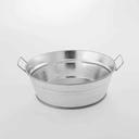 American Metalcraft Natural Galvanized Tub, 72 Ounce