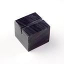 American Metalcraft Black Square Marble Card Holder, 1 1/4 x 1 1/4 x 1 inch