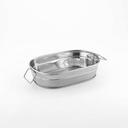 American Metalcraft Stainless Steel Oval Tub, 24 Ounce