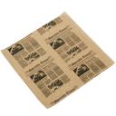 American Metalcraft Natural Newspaper Square Fry Paper, 16 x 16 inch -- 1000 per case