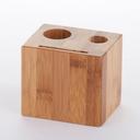 American Metalcraft Bamboo Wood Block Check Presenter, 3 1/2 x 2 3/4 x 3 1/4 inch