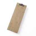 American Metalcraft Bamboo Clipboard Wood Menu Holder, 4 1/2 x 12 1/2 inch