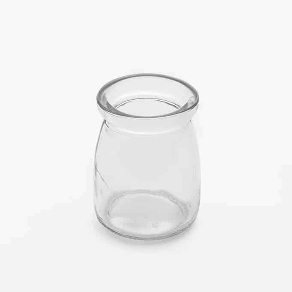 American Metalcraft Clear 4 Ounce Round Glass Jar, 2 Dia. X 2-7/8 Inch Height