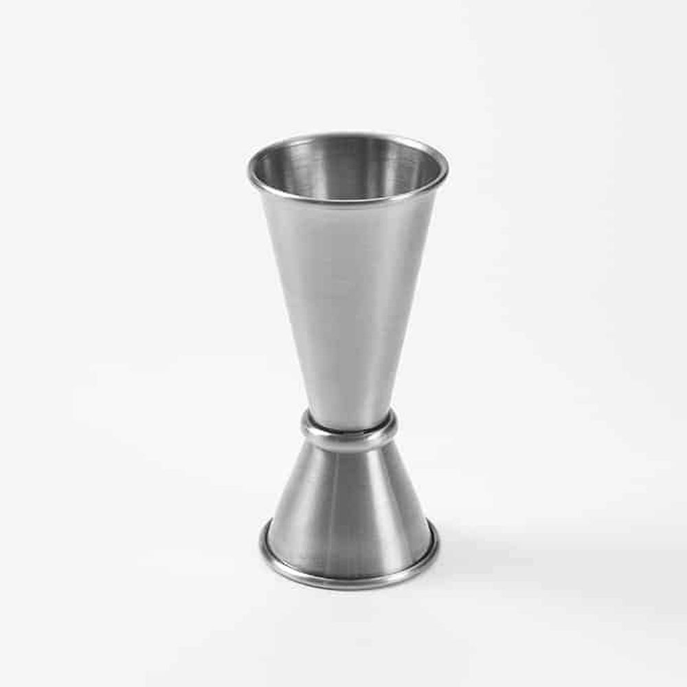 American Metalcraft Stainless Steel Satin Finish Japanese-style Jigger, 3/4 X 1 1/2 Ounce Capacity