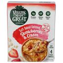 Strawberries and Cream Soft Baked Oatmeal