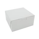 White Kraft Paper Plain Lock Corner Bakery Box