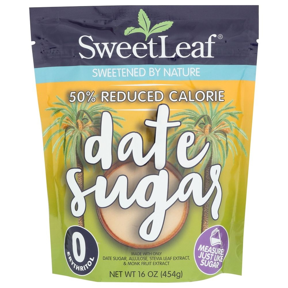 50 Percent Reduced Calorie Date Sugar Sweetener
