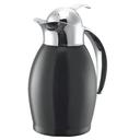 Nicollet Series Radiant Black Finish Stainless Vacuum Insulated Carafe with Push Button Lid 0.6 Liter Capacity