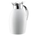 Nicollet Series Radiant White Finish Stainless Vacuum Insulated Carafe with Flip-Top Lid 1 Liter Capacity
