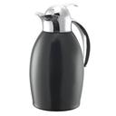 Nicollet Series Radiant Black Finish Stainless Vacuum Insulated Carafe with Push Button Lid 1 Liter Capacity