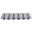 Aluminized Steel with Non-Stick Silicone Glaze 24 Cups Muffin/Cupcake Pan