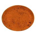London Terra Collection Oval Terra Cotta Platter