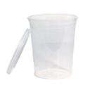 Plastic Deli Container with Lid 32 Ounce