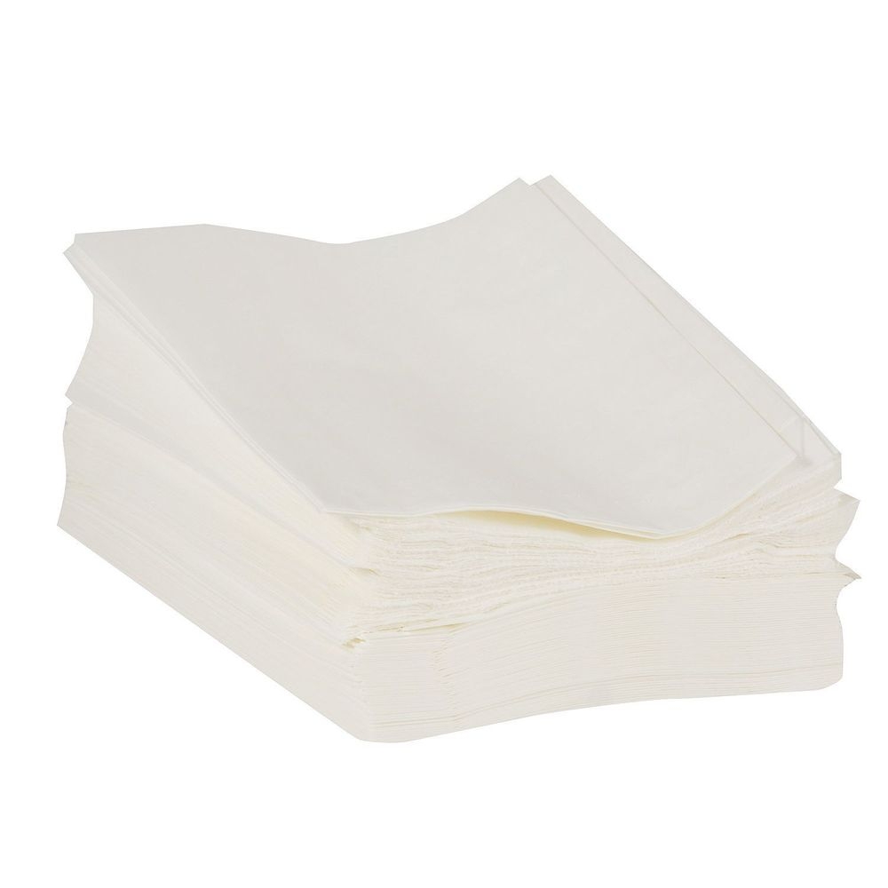 White Flat Menu Tissue