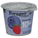 Greek Style Summer Berry Coconut and Cashew Yogurt