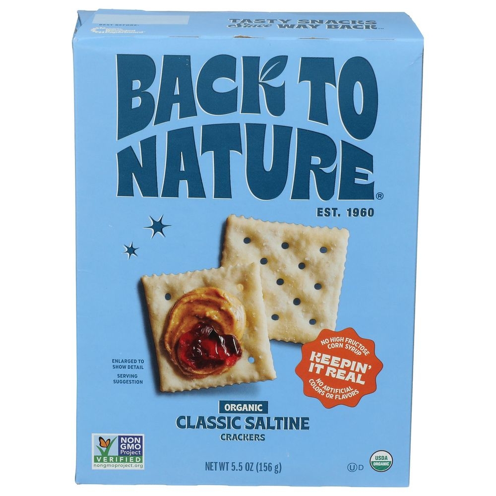 Organic Classic Saltine Crackers