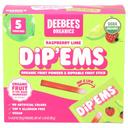 Raspberry Lime Dip'Ems Fruit Snacks