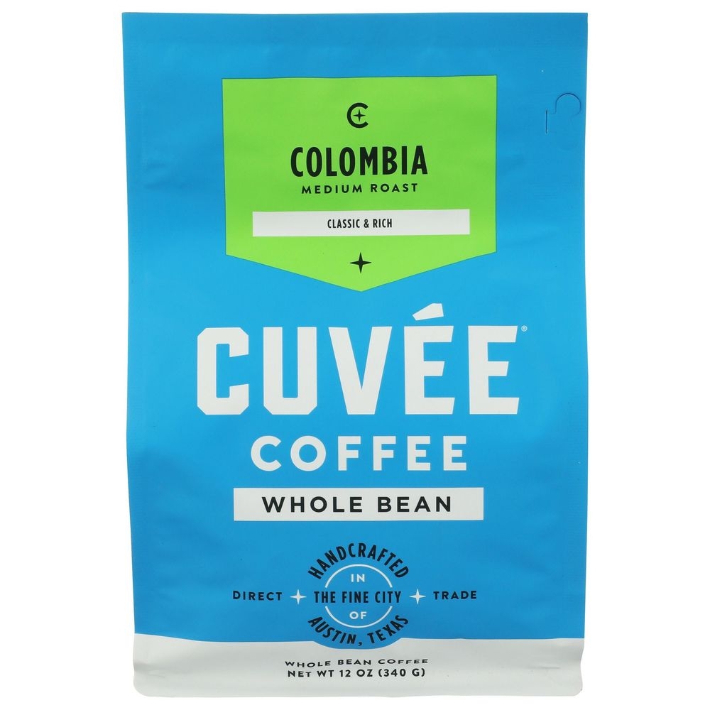 Medium Roast Whole Bean Colombia Coffee