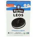 Leos Cookies and Creme Sandwich Cookies