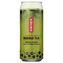 Matcha Flavor with Tapioca Pearls Bubble Tea