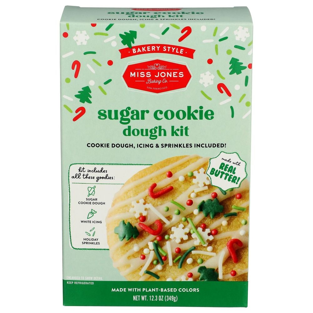 Miss Jones Sugar Cookie Dough Kit, 12.3 Ounce -- 6 Per Case