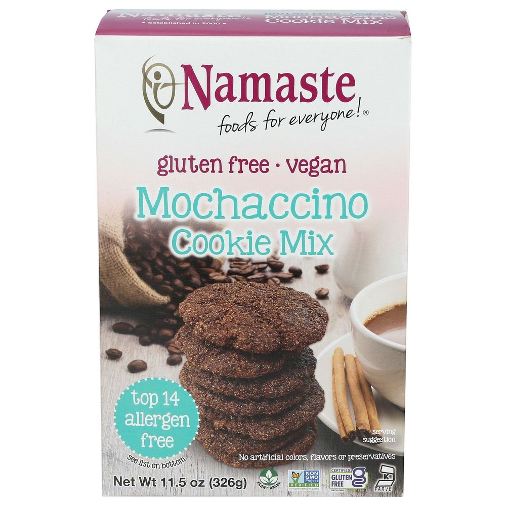 Namaste Foods Mochaccino Cookie Mix, 11.5 Ounce -- 6 Per Case