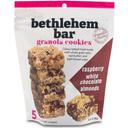 Raspberry White Chocolate Almonds Granola Cookies Bethlehem Bar