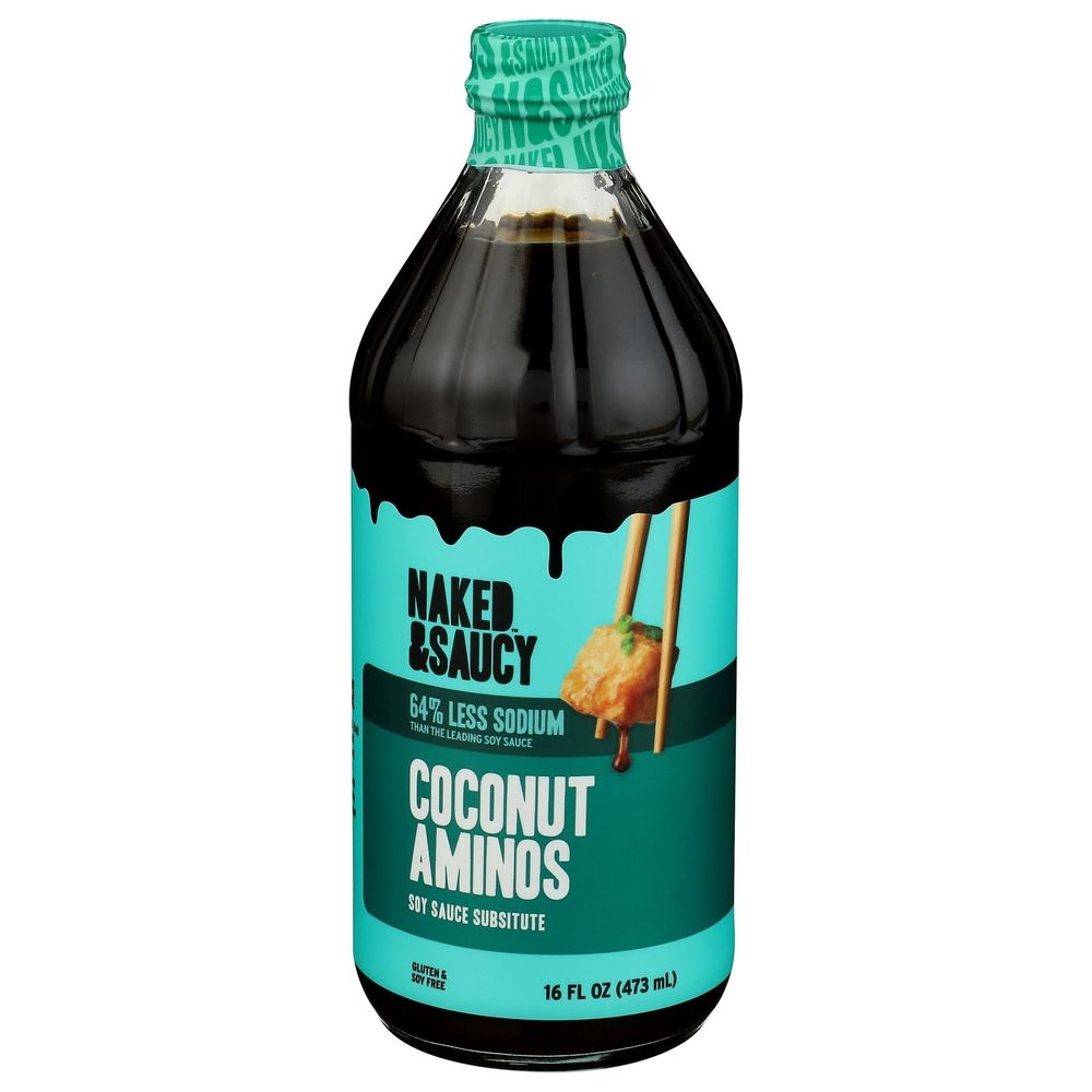 Naked And Saucy Coconut Aminos, 16 Fluid Ounce -- 6 Per Case