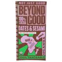 Organic 100 Percent Cocoa Dates and Sesame Dark Chocolate Bar
