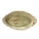 Craft Green Alumina Vitrified 6.5 Ounce Oval Earred Dish, 24 count