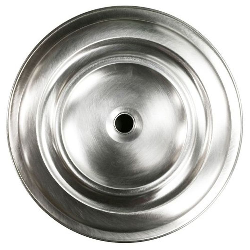 Stainless Steel 10.625 inch Round Plate Cover for Monaco Flat Rim Plate, 24 count