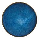 Wabi Sabi 6 inch Porcelain Indigo Coupe Plate, 12 count