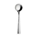 Malcolm 18/0 Stainless Steel 6 1/2 inch Round Bowl Soup Spoon, 12 count