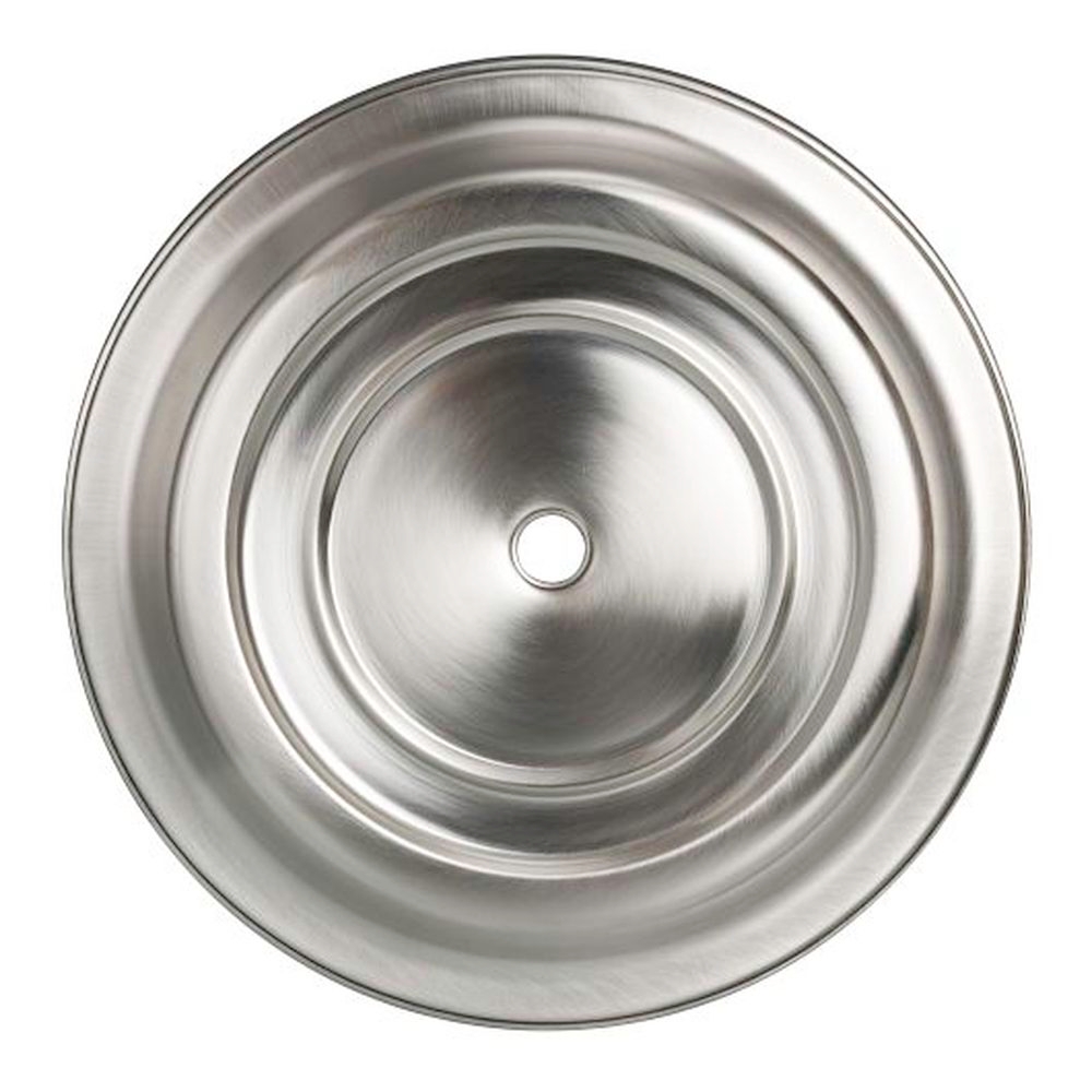 Stainless Steel 10.625 inch Round Plate Cover for Monaco Flat Rim Plate, 24 count