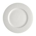 Willow Alumina Vitrified 11.25 inch Large Well Gourmet Plate, 6 count