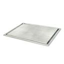 Tempo Heater Stand Aluminum Plate with Groove, 20.0 x 14.0 x 0.75 inch