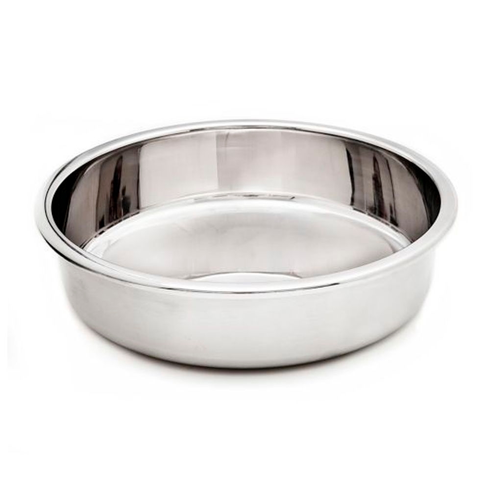 18/10 Stainless Steel Food Pan, 2 Gallon Capacity