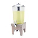 Grey Wash Teak Wood Base Juicer, 3.0 Gallon Capacity