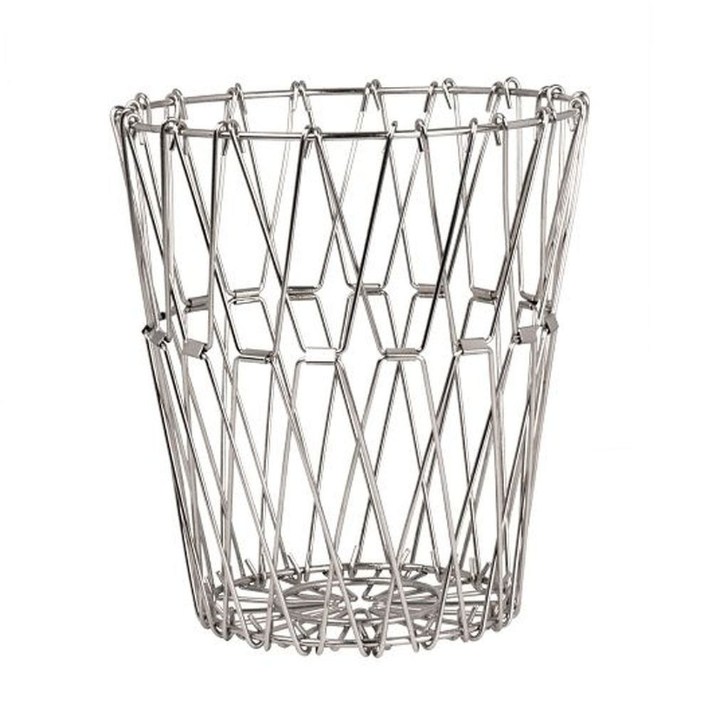 Creations Stainless Steel 12.5 X 0.75 Inch Multipurpose Basket, 12 Count