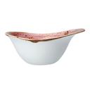 Craft Raspberry Alumina Vitrified 4 Ounce Freestyle Bowl, 12 count