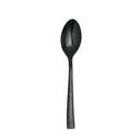 Malcolm Vintage Black 18/0 Stainless Steel 7.12 inch Oval Bowl Soup/Dessert Spoon, 12 count