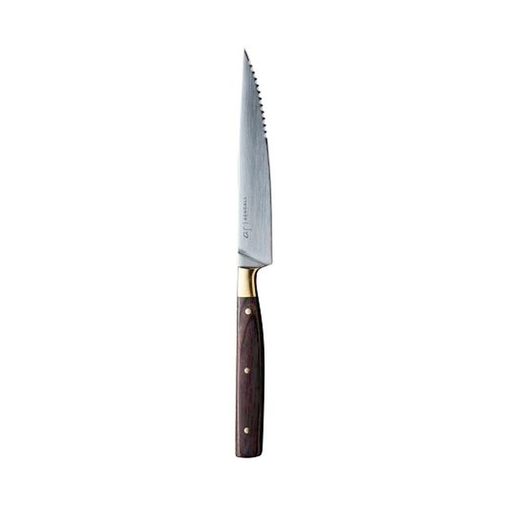 Adam Simha Kendall 13/0 Stainless Steel 9.5 Inch Culinary Steak Knife, 6 Count