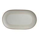 Salinas Grigio 14.0 inch Melamine Oval Plate, 6 count