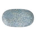 Solano Azure 14 x 8 inch Melamine Platter, 12 count