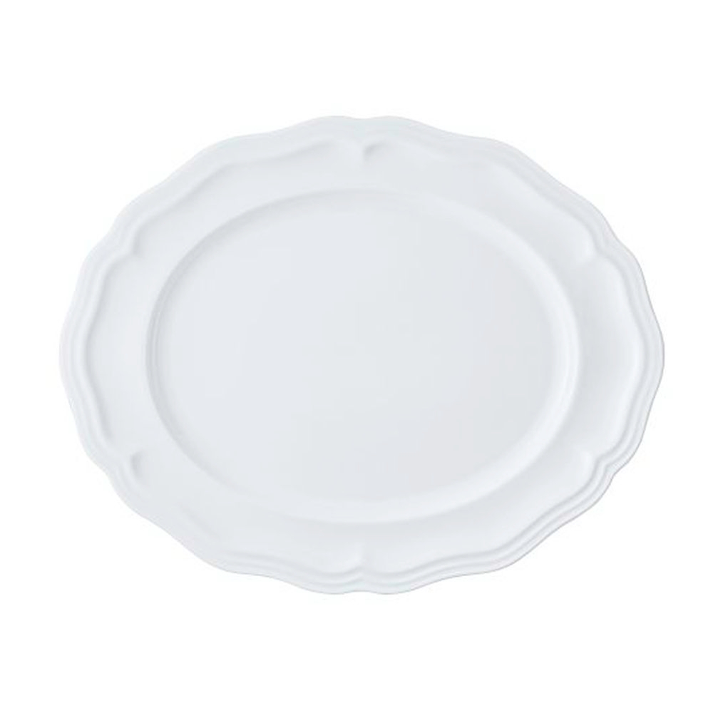 Adelina Porcelain 13.0 inch Oval Platter, 12 count