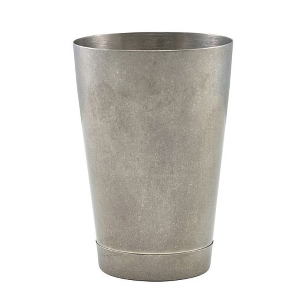 Genware Vintage Steel 18.0 Ounce Boston Can Shaker, 6 Count