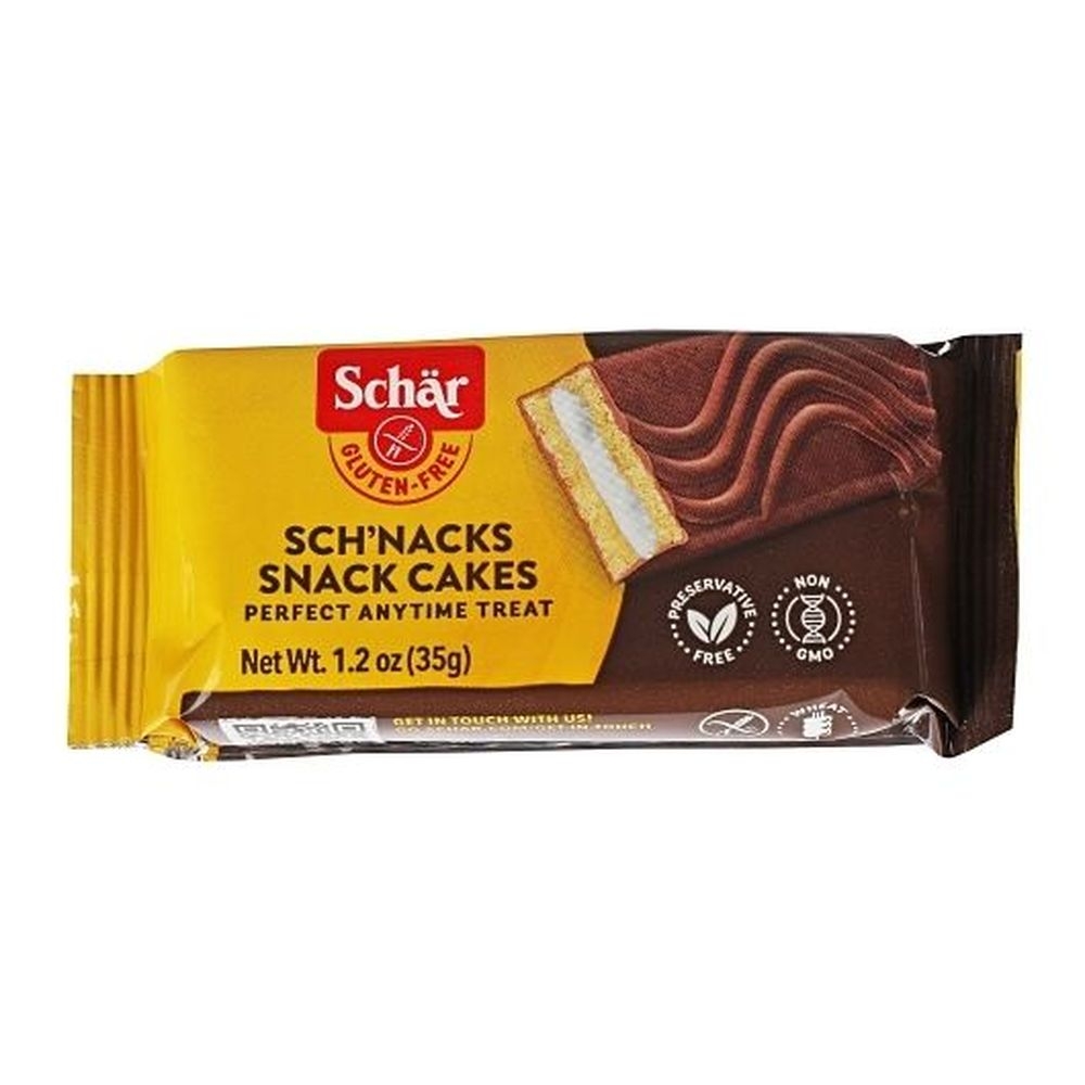 Schar Gluten Free Schnacks Snack Cake, 12.3 Ounce -- 6 Per Case