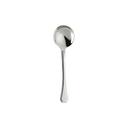 Deluxe 18/10 Stainless Steel 6 3/4 inch Round Bowl Soup Spoon, 12 count